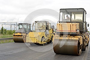 Road construction equipment