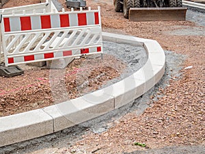 Road construction Site industry image