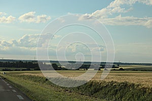 A road in the countryside