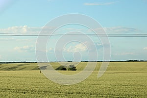 A road in the countryside