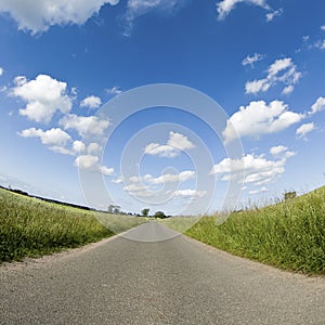 Road, countryside