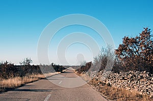 Road in Croatia