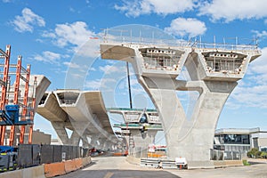 Road currently under construction