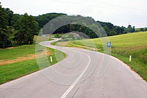 Road curves