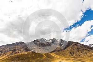 Road Cusco- Puno, Peru,South America.