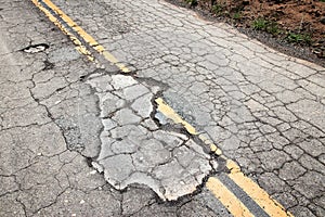 Road damage