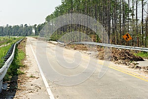 Road Damaged