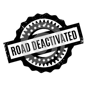 Road Deactivated rubber stamp