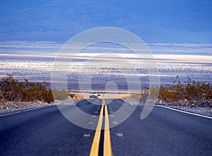 Road in Death Valley