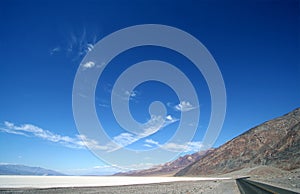 Road through Death Valley