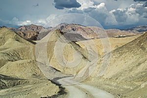 Road in the death valley national park