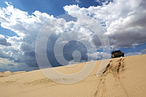 Road in desert