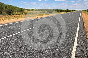 Road in the desert