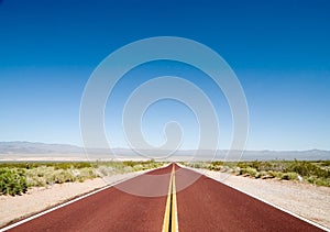 Carreteras en desierto 