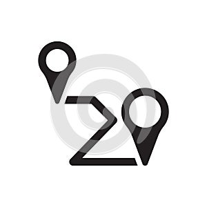 Road Destination Icon