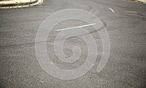 Road drifting texture