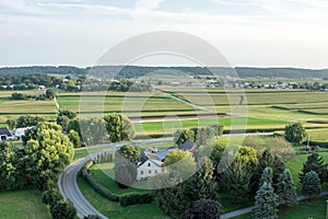 Road Through the Farmland