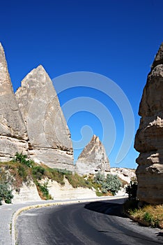 Road in Goreme / Cappadocia