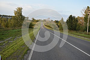 Road ground asphalt road