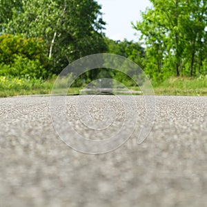 Road from the ground level photo