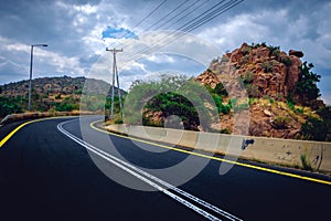 Road and Gun - Al Hada Mountain photo