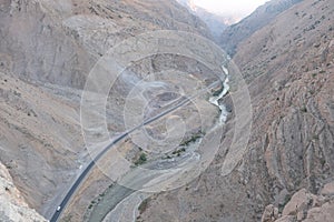 A road in Hakkari city