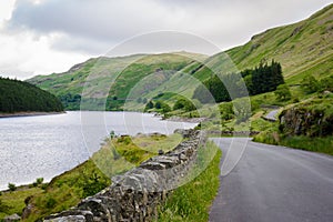 Road by Haweswater Reservoir