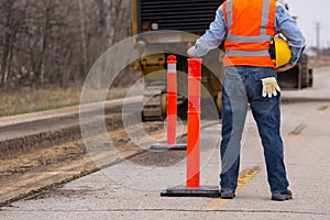 Road highway Construction worker