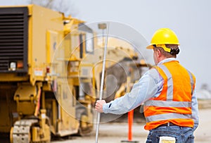 Road highway Construction worker