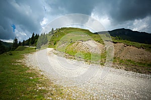 Road On Hills