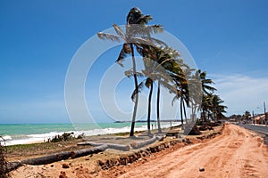 A road in the hills in Maceio