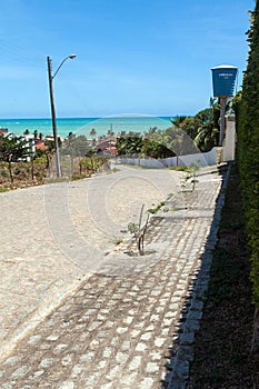 A road in the hills in Maceio