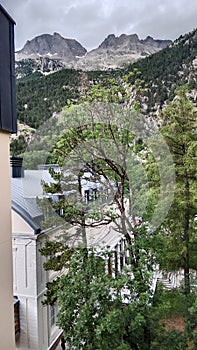 The Picturesque Town of Panticosa, Huesca, EspaÃÂ±a. photo