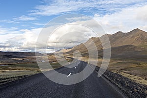 Road in iceland