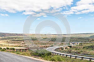 Road interchange on road N7 at Clanwilliam