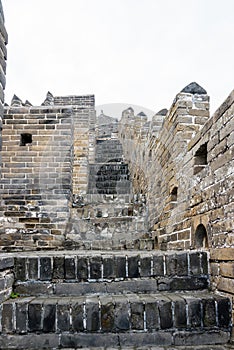 road in Jinshanling Great Wall