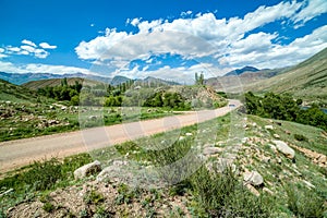 Road in Kyrgyzstan