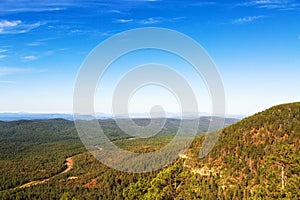 Road Leading Into Mogollon Rim