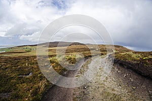 Road Leading through a Rural Landscape