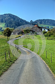 Road Leading To A House