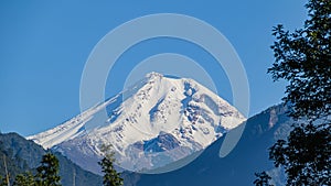 View of volvano Pico de Orizaba. photo