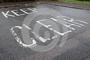Road marking \