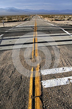 Road, Mojave Desert