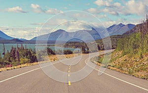 Road in mountains