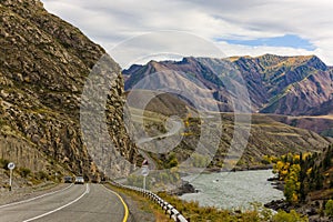 Road in the mountains