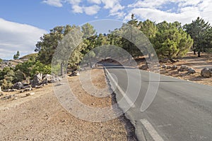 Road in the mountains