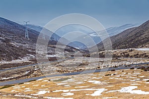 Road in the mountains