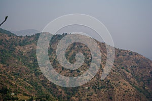 Road on the mountains of Bhimtal Nainital