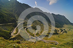 Road in the Mountains - Transfagarasan