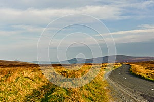 Road in mountains, Wicklow, Ireland